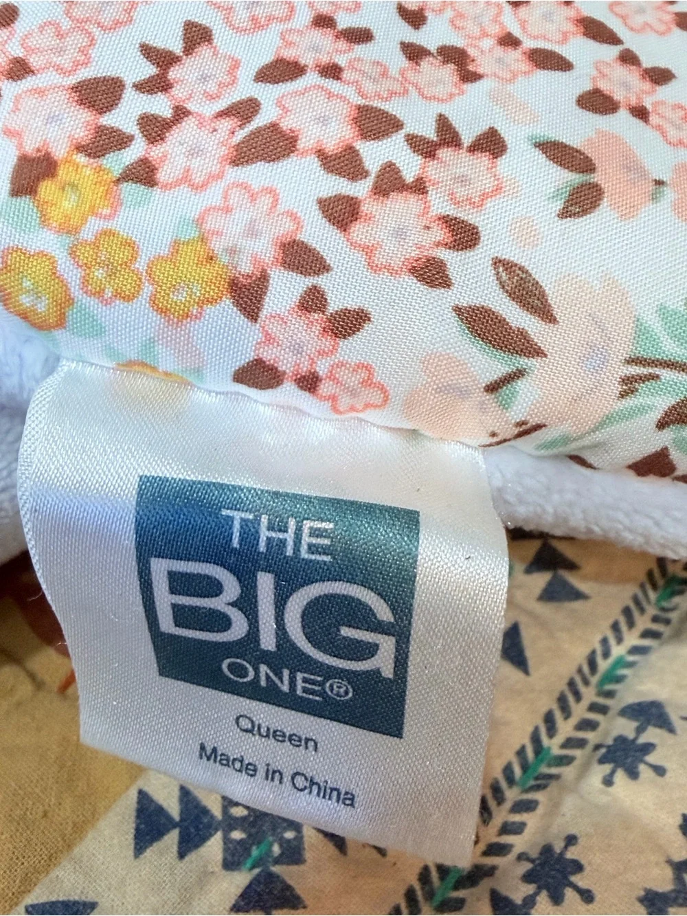 The Big One reversible floral comforter